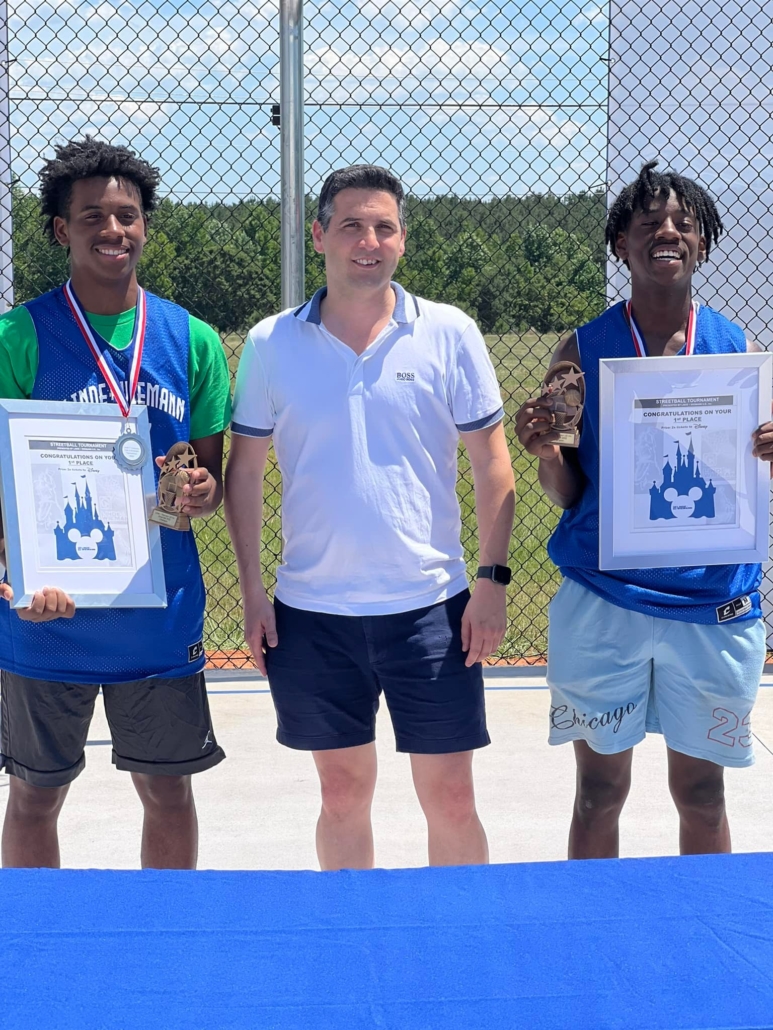 LINDE + WIEMANN US - Eröffnung Streetball - Feld