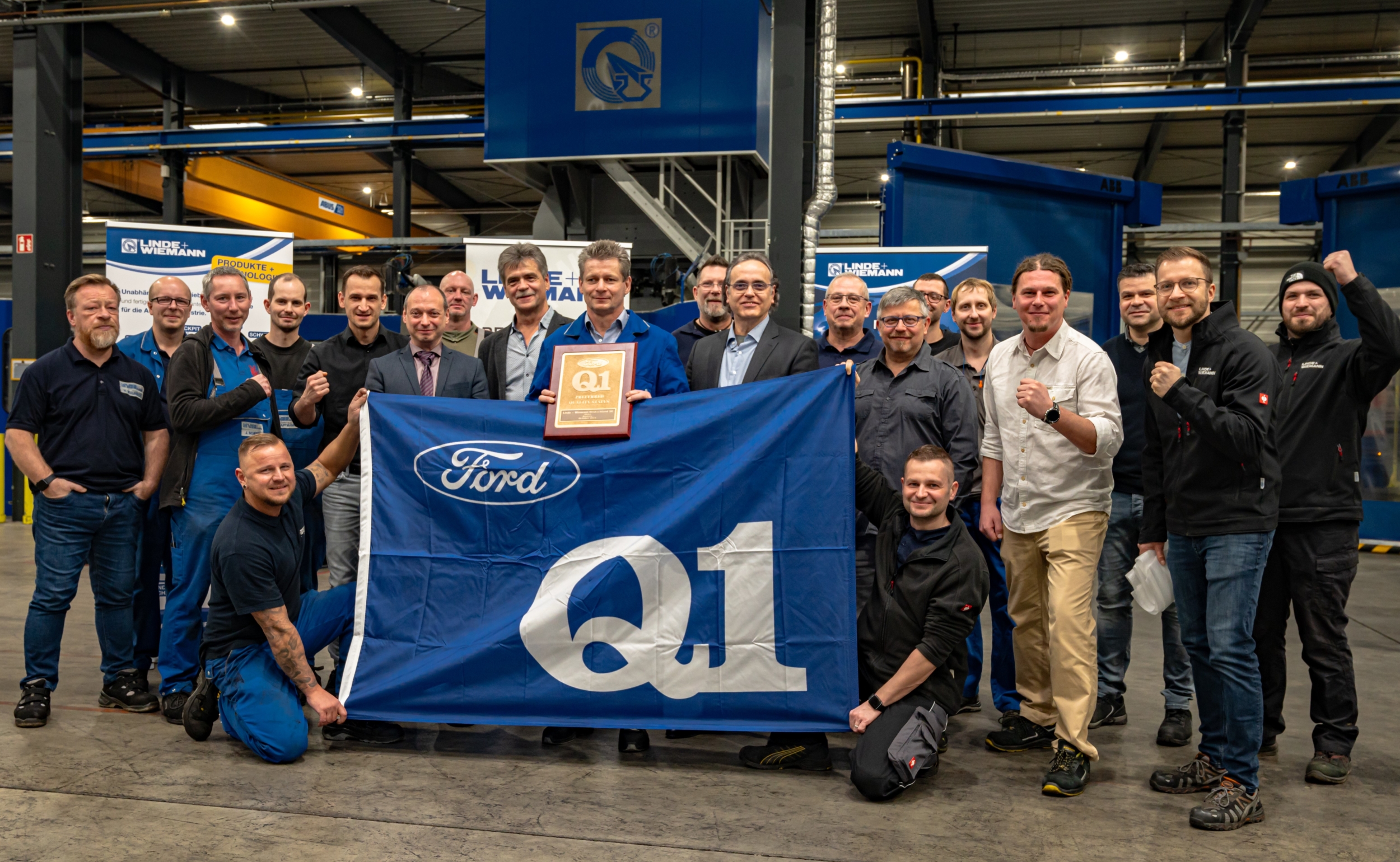 Q1-Award für unser Werk in Elstra